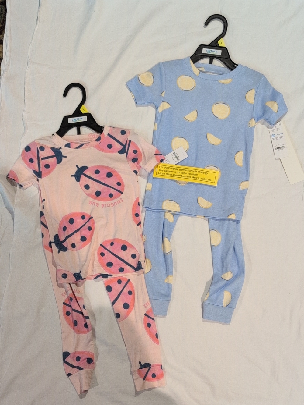 2 Sets Of Carters NWT Girls PJ's Size 3T